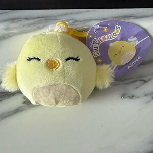 Squishmallow Aimee Easter Keychain